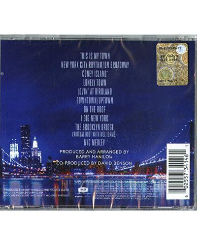 Barry Manilow - This Is My Town: Songs of New York (CD) - 2