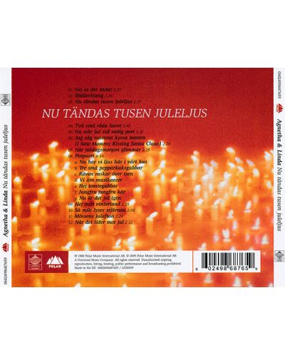 Agnetha Fältskog, Linda Ulvaeus - Nu tändas tusen juleljus (CD) - 2