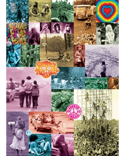 Пъзел Eurographics от 1000 части - Любов от 60-те, Барън Уолмен - 2