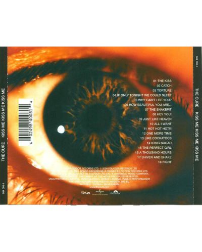 The Cure - Kiss Me, Kiss Me, Kiss Me (CD) - 2