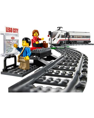 Конструктор Lego City - Високоскоростен пътнически влак (60051) - 3