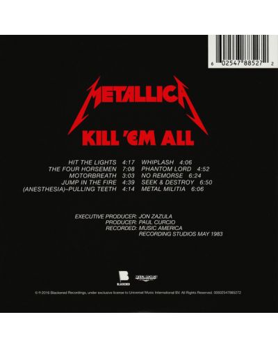 Metallica - Kill 'Em All (CD) - 2