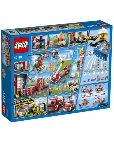 Конструктор Lego City - Пожарна команда (60110) - 3