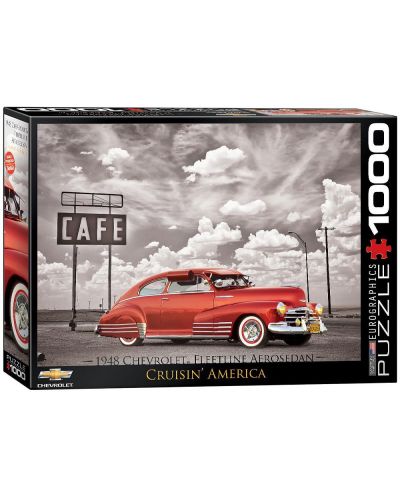 Пъзел Eurographics от 1000 части – Класически автомобил Шавролет от 1948 г.
