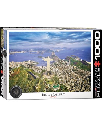 Пъзел Eurographics от 1000 части - Рио де Жанейро, Бразилия - 1