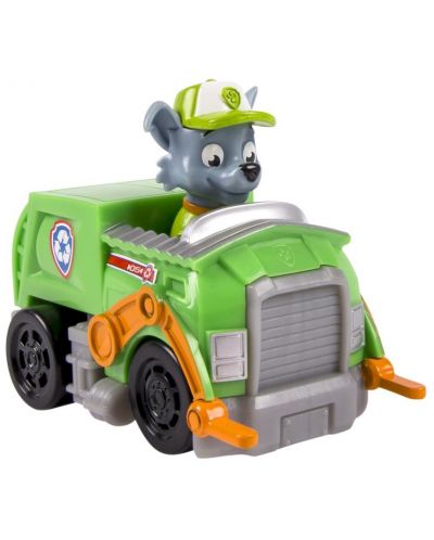 Мини количка и фигурка Spin Master - Paw Patrol - Роки