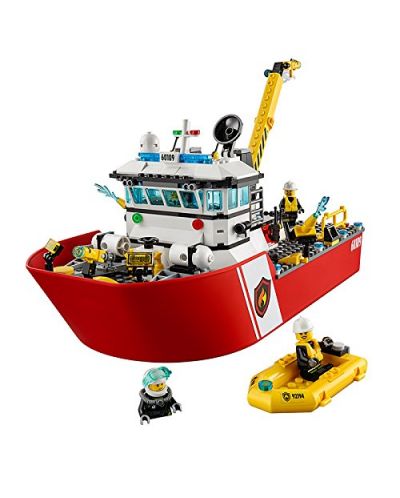 Конструктор Lego City - Пожарникарска лодка (60109) - 5