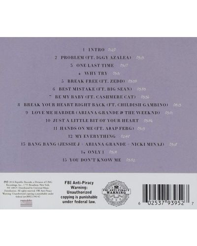 Ariana Grande - My Everything (CD) - 2