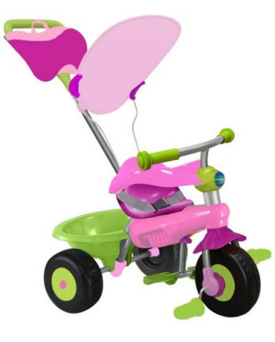 Детска триколка 3 в 1 SmarTrike Candy - Зелено/Розово
