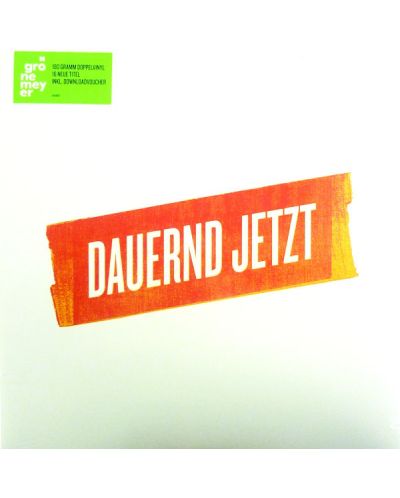 Herbert Grönemeyer - Dauernd Jetzt (inkl. MP3 Downloadcodes) (2 Vinyl) - 1