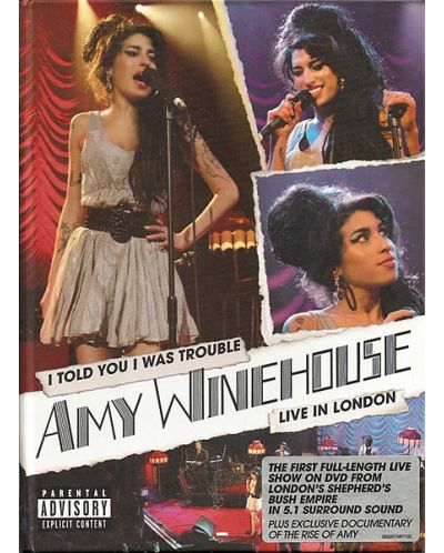 Amy Winehouse - I Told You I Was Trouble - Amy Winehouse Live In London (DVD)