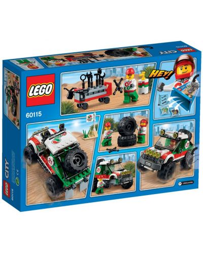 Конструктор Lego City - 4х4 Офф роудър (60115) - 3