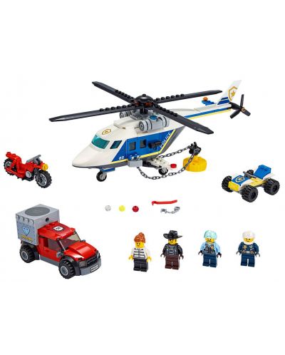 Конструктор LEGO City Police - Полицейско преследване с хеликоптер (60243) - 3