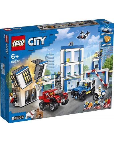 Конструктор Lego City Police - Полицейски участък (60246) - 1