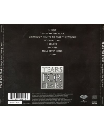 Tears For Fears - Songs From The Big Chair (CD) - 2
