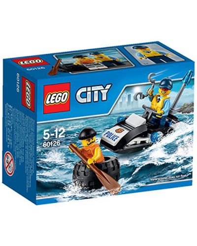 Конструктор Lego City - Бягство на автомобилна гума (60126) - 1