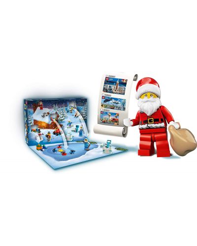 Конструктор Lego City - Коледен календар (60235) - 5
