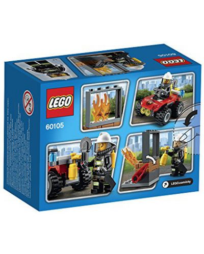 Конструктор Lego City - Пожарникарско АТВ (60105) - 3