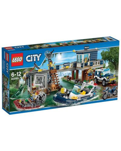 Конструктор Lego City - Полиция в Мочурището (60069) - 1