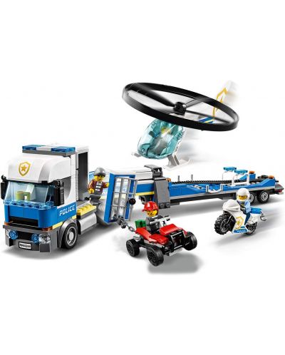 Конструктор Lego City Police - Полицейски превоз с хеликоптер (60244) - 4
