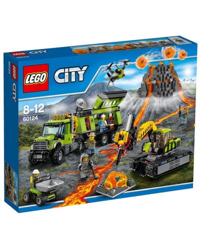 Конструктор Lego City Volcano Explorers - База на изследователите на вулкани (60124) - 1