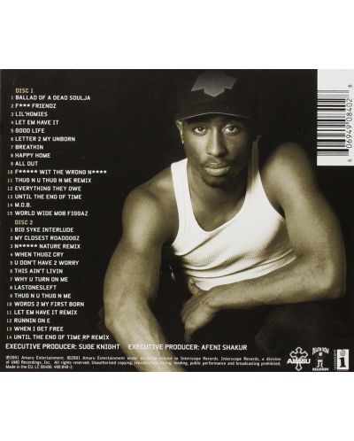 2 Pac - Until The End Of Time (2 CD) - 2