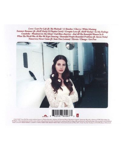 Lana Del Rey - Lust For Life (LV CD) - 2
