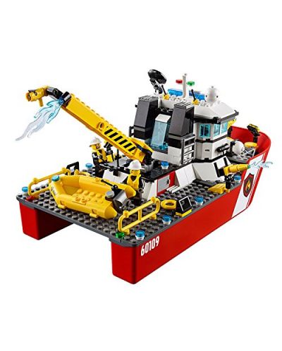 Конструктор Lego City - Пожарникарска лодка (60109) - 6