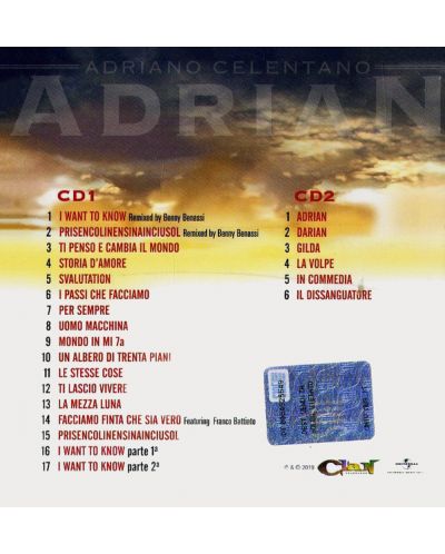 Adriano Celentano - Adrian (2 CD) - 2