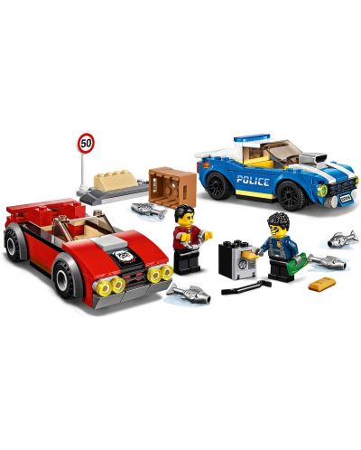 Конструктор Lego City Police - Полицейски арест на магистралата (60242) - 4