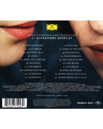 Alexandre Desplat - Danish Girl OST (CD) - 2