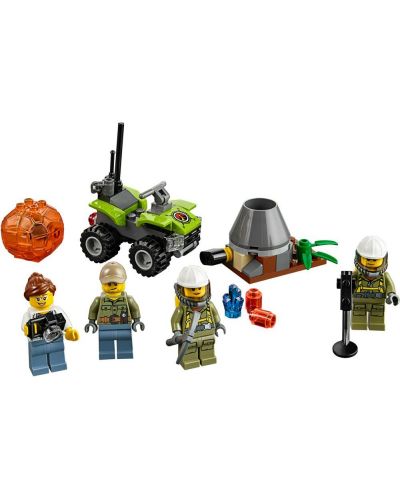 Конструктор Lego City Volcano Explorers - Стартов комплект – Изследователи на вулкани (60120) - 3