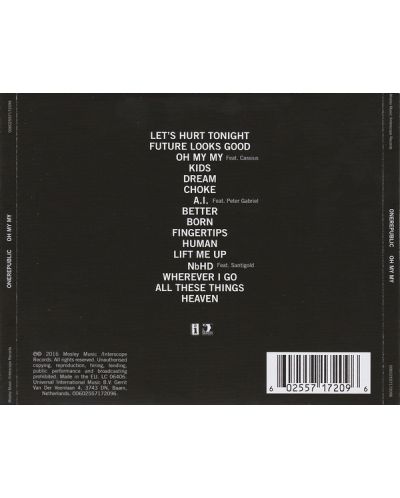 OneRepublic - Oh My My (CD) - 2