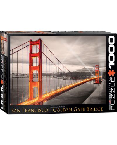 Пъзел Eurographics от 1000 части – Мостът Голдън Гейт, Сан Франциско - 1