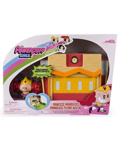 Игрален мини комплект с фигурка от Spin Master, Powerpuff Girls – Princess Morbucks в училище - 1
