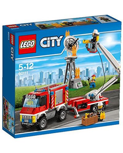 Конструктор Lego City - Пожарникарски камион (60111) - 1