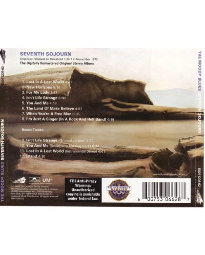 The Moody Blues - Seventh Sojourn (CD) - 2