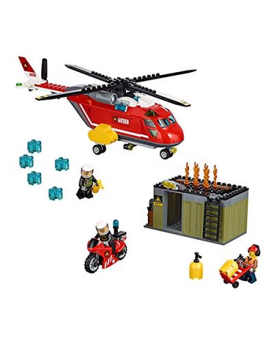 Конструктор Lego City - Пожарникарски отряд (60108) - 5