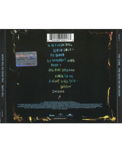 The Cure - The Head On The Door - (CD) - 2