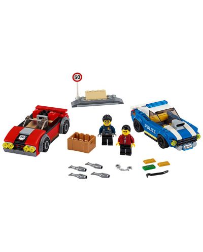 Конструктор Lego City Police - Полицейски арест на магистралата (60242) - 3