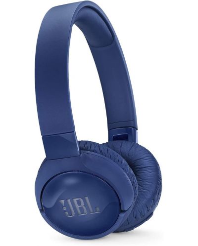 Безжични слушалки с микрофон JBL - Tune 600BTNC, ANC, сини