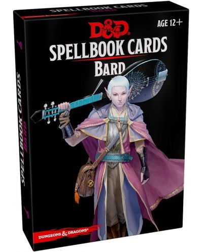 Допълнение към ролева игра Dungeons & Dragons - Spellbook Cards: Bard - 1