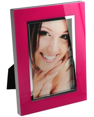 Стъклена рамка за снимка Goldbuch Bella Vista – Розова, 10 x15 cm - 1