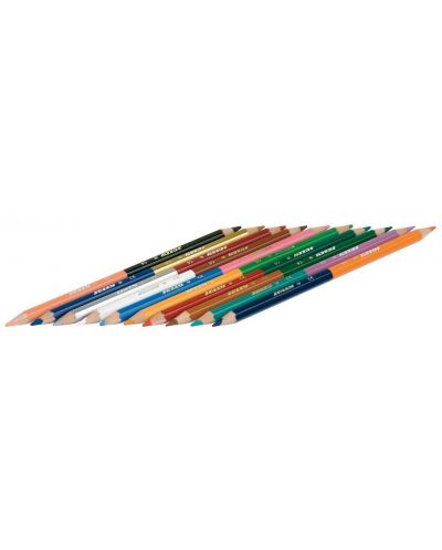 Цветни моливи JOLLY Crazy – Двустранни, 12 броя - 2