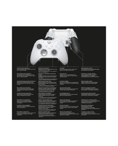 Microsoft Xbox One Wireless Elite Controller - Бял - 4