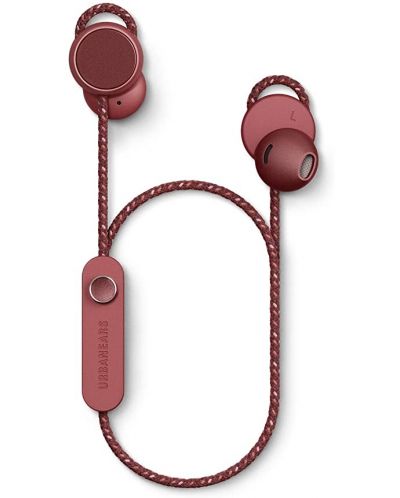 Безжични слушалки Urbanears - Jakan, Mulberry Red