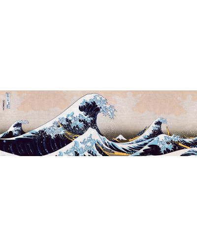Панорамен пъзел Eurographics от 1000 части - Голямата вълна на Канагава - 2