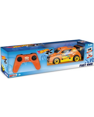 Радиоуправляема количка Mondo Motors Hot Wheels - Fast 4WD