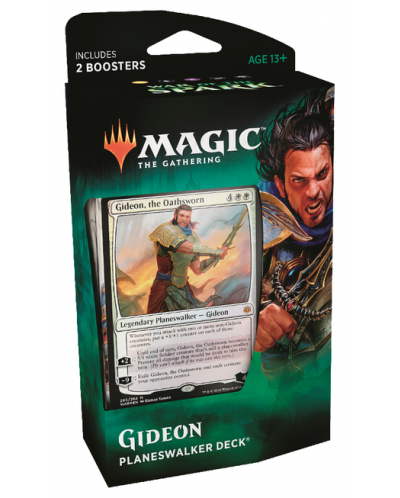 Magic The Gathering - War of the Spark Gideon Planeswalker Deck - 1