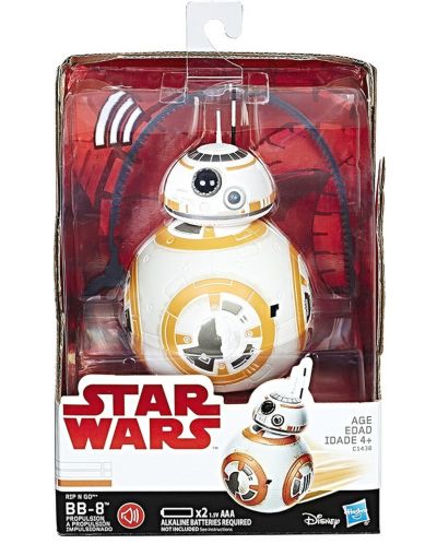Детска играчка Hasbro Star Wars - BB-8 Rip & Go - 1